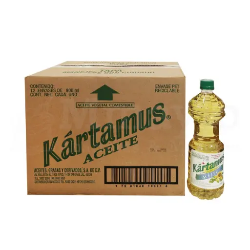 [ACEI-12] Aceite Kartamus caja 12 pzas 900ml