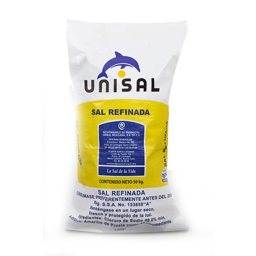 Sal Refinada 25 kg