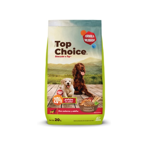 [TOP-25000] Top Choice - Alimento para Cachorros y Adultos 25 kg