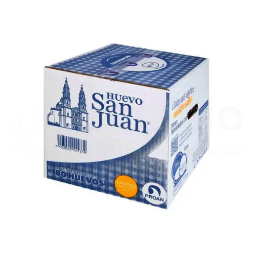 Caja Huevo San Juan 180 piezas