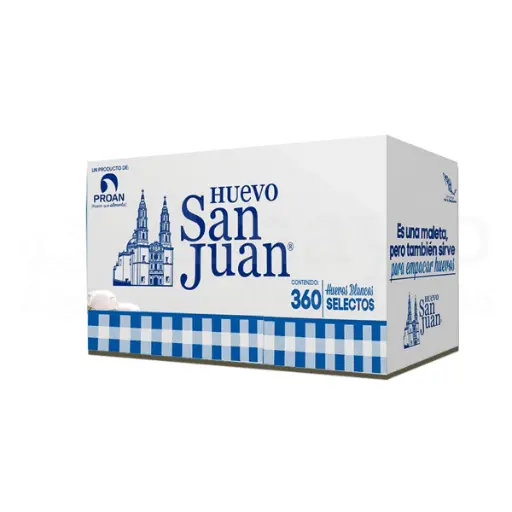 [HUEV-360-1] Caja Huevo San Juan 360