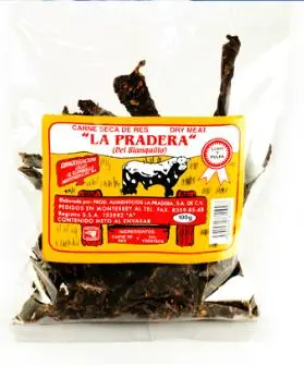 Tasajo artesanal natural,1 kilo (Presentación 100 Grms)