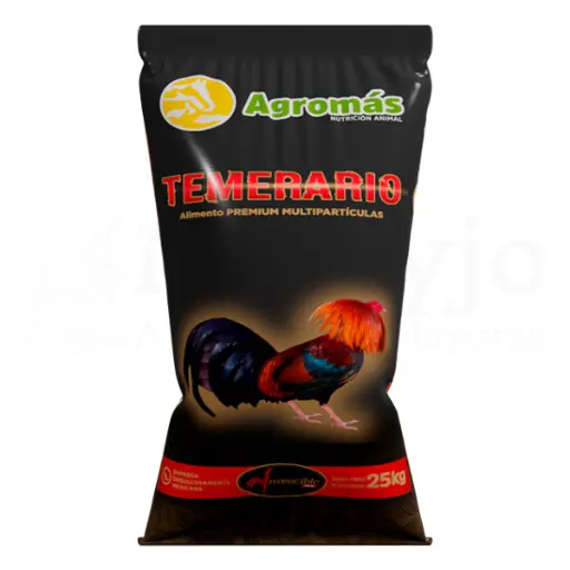 Temerario Alimento para Gallo 25 kg