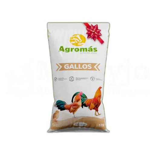 [MÁS-5000] Más Plumaje - Alimento para Gallos 5 kg